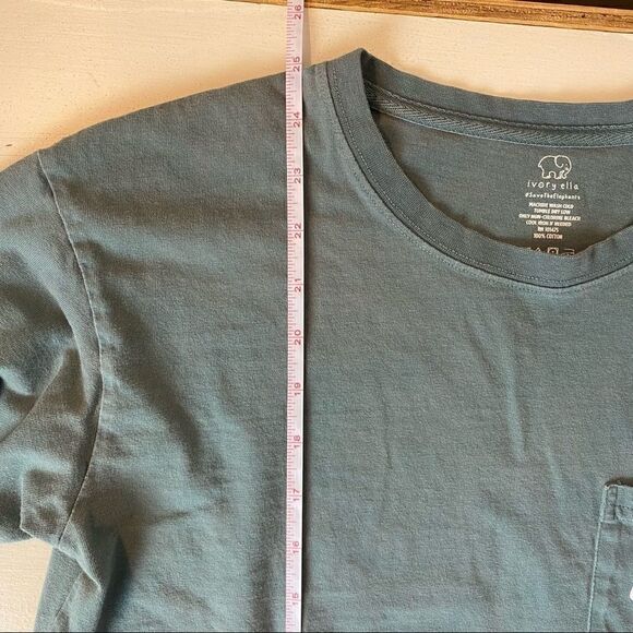 Ivory Ella 100% cotton long sleeve top - Picture 3 of 8